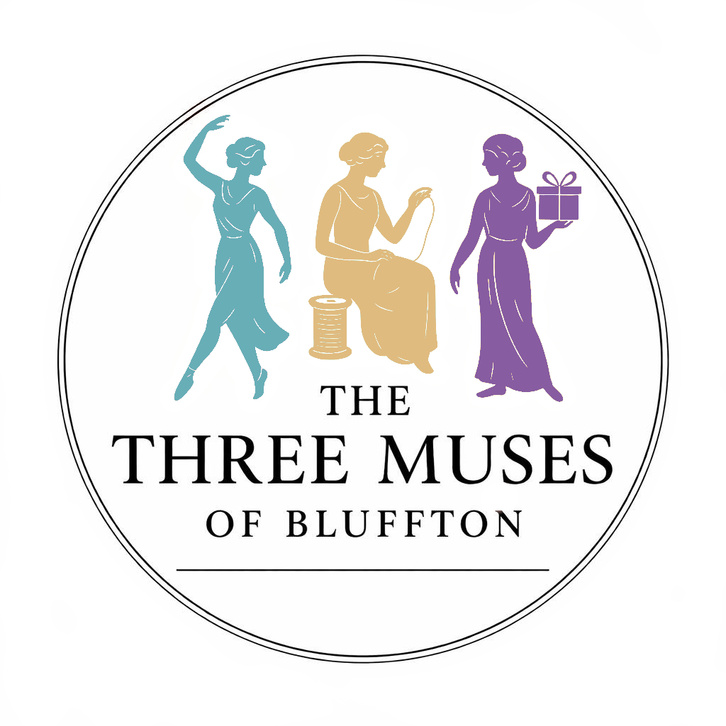 The Three Muses of Bluffton Logo